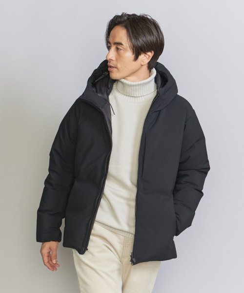 小松マテーレ リサイクル シャンブレー フード ダウンジャケット －700FP 撥水機能－ 小松マテーレ B89 W72 H88 ダウンジャケット KOMATSU