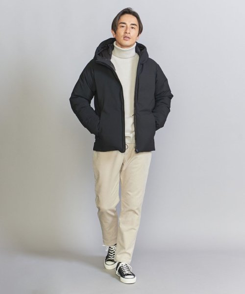 小松マテーレ リサイクル シャンブレー フード ダウンジャケット －700FP 撥水機能－ 小松マテーレ B89 W72 H88 ダウンジャケット KOMATSU