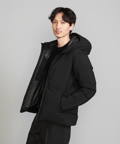 小松マテーレ リサイクル シャンブレー フード ダウンジャケット －700FP 撥水機能－ 小松マテーレ B89 W72 H88 ダウンジャケット KOMATSU