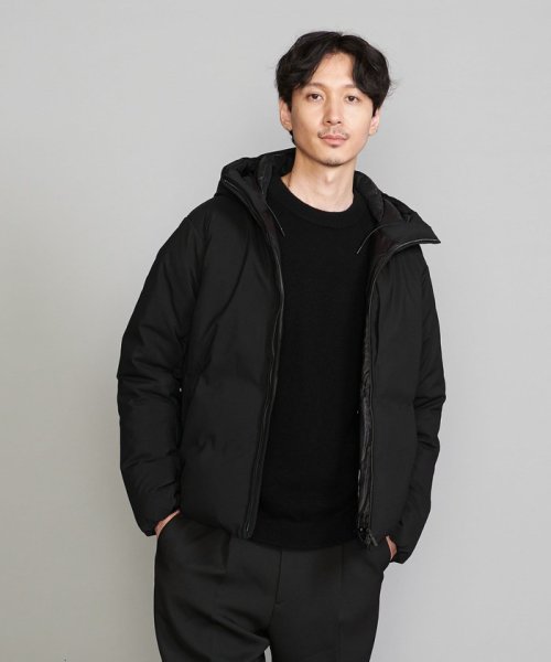 小松マテーレ リサイクル シャンブレー フード ダウンジャケット －700FP 撥水機能－ 小松マテーレ B89 W72 H88 ダウンジャケット KOMATSU