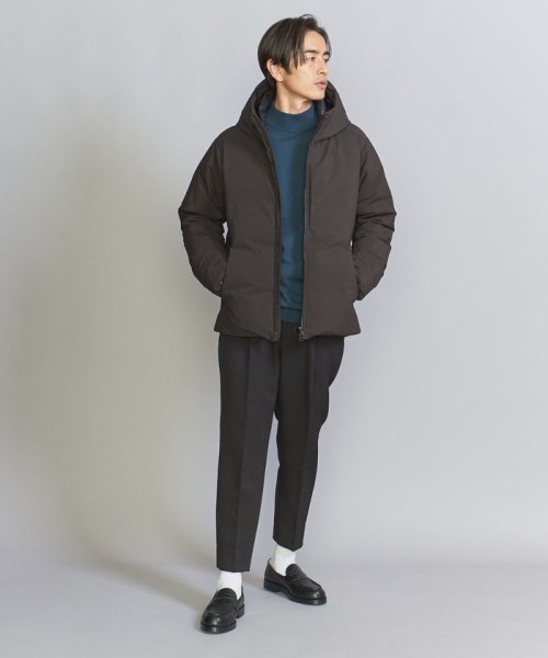 小松マテーレ リサイクル シャンブレー フード ダウンジャケット －700FP 撥水機能－ 小松マテーレ B89 W72 H88 ダウンジャケット KOMATSU