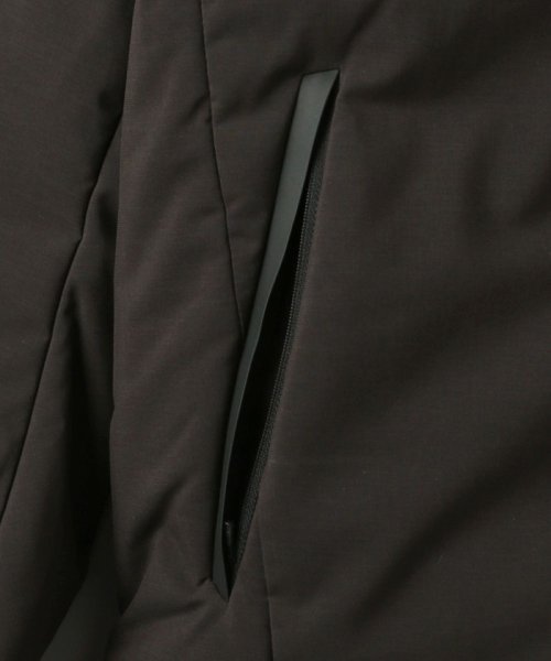 小松マテーレ リサイクル シャンブレー フード ダウンジャケット －700FP 撥水機能－ 小松マテーレ B89 W72 H88 ダウンジャケット KOMATSU