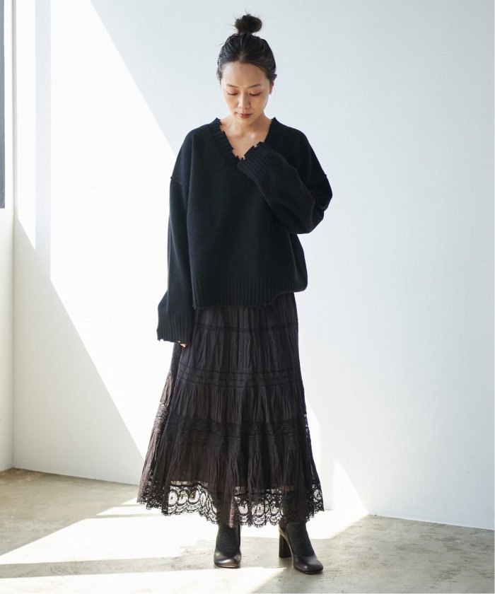 les Tendre short V プルオーバー