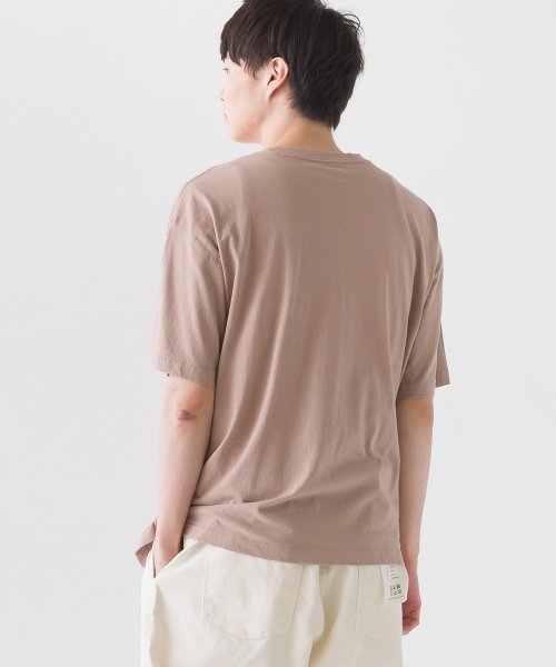 OMNES(オムネス)/【OMNES】ユニセックス 製品洗い ポケット付無地半袖Tシャツ/img25