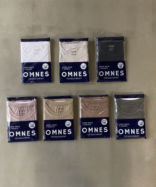 OMNES(オムネス)/【OMNES】キッズ 製品洗いコットンビッグ半袖Tシャツ/img36