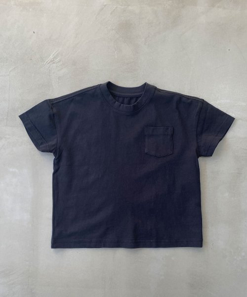 OMNES(オムネス)/【OMNES】キッズ 製品洗いコットンビッグ半袖Tシャツ/img40