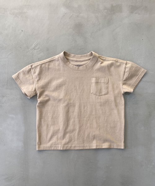 OMNES(オムネス)/【OMNES】キッズ 製品洗いコットンビッグ半袖Tシャツ/img41