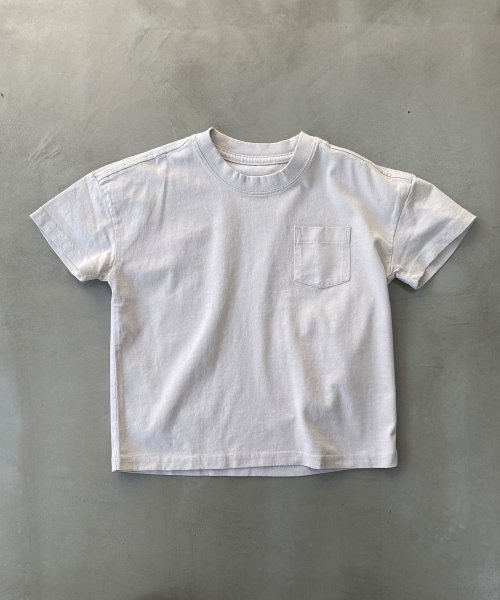 OMNES(オムネス)/【OMNES】キッズ 製品洗いコットンビッグ半袖Tシャツ/img43