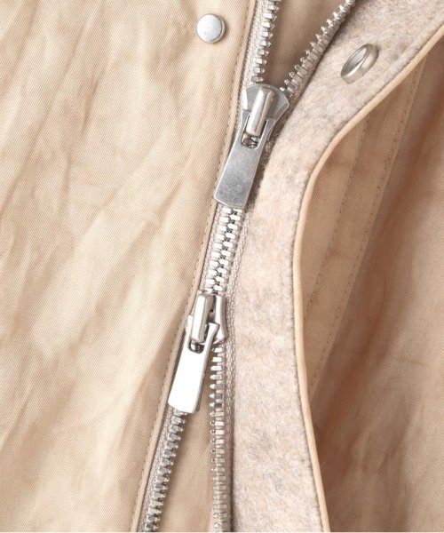 IRENISA/イレニサ/ZIP COAT WITH LINER WITH COAT