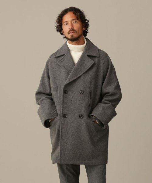 LB.03/SUPER140’Sダブルメルトンピーコート LB model PATRICIO H181 B90 W74 H94 着用サイズ LARGE