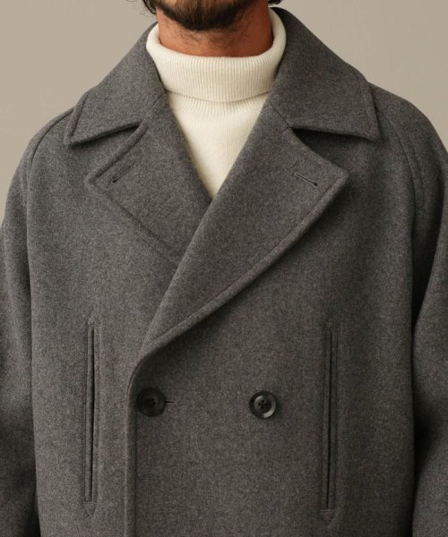 LB.03/SUPER140’Sダブルメルトンピーコート LB model PATRICIO H181 B90 W74 H94 着用サイズ LARGE