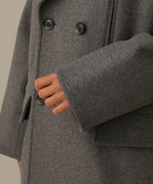 LB.03/SUPER140’Sダブルメルトンピーコート LB model PATRICIO H181 B90 W74 H94 着用サイズ LARGE