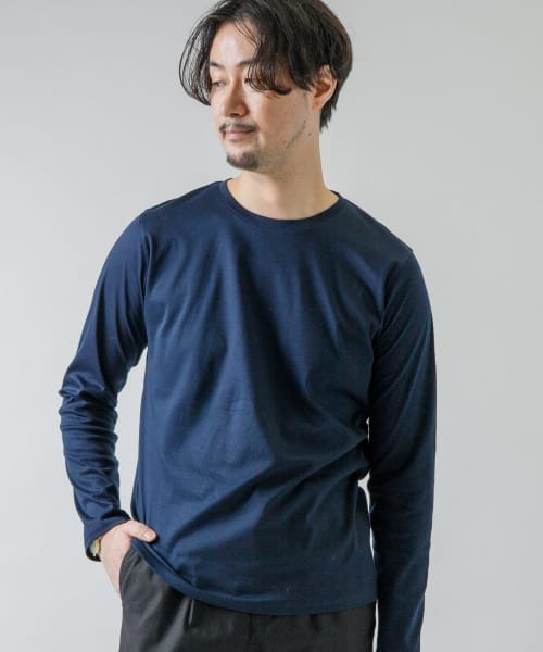 URBAN RESEARCH ROSSO(URBAN　RESEARCH　ROSSO（MEN）)/『MADE IN JAPAN』『XLサイズあり』シルケットスムースロングTシャツ/img55