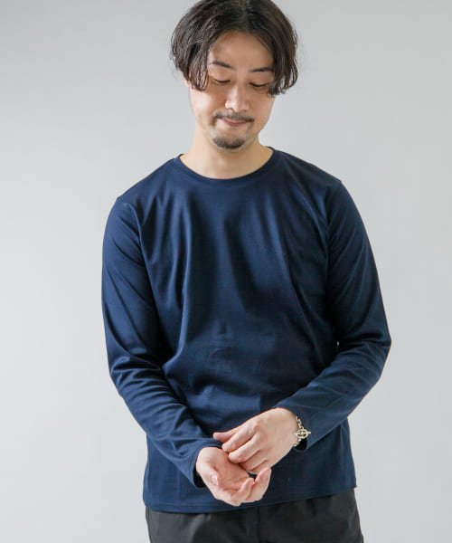 URBAN RESEARCH ROSSO(URBAN　RESEARCH　ROSSO（MEN）)/『MADE IN JAPAN』『XLサイズあり』シルケットスムースロングTシャツ/img56