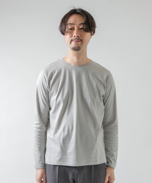 URBAN RESEARCH ROSSO(URBAN　RESEARCH　ROSSO（MEN）)/『MADE IN JAPAN』『XLサイズあり』シルケットスムースロングTシャツ/img61