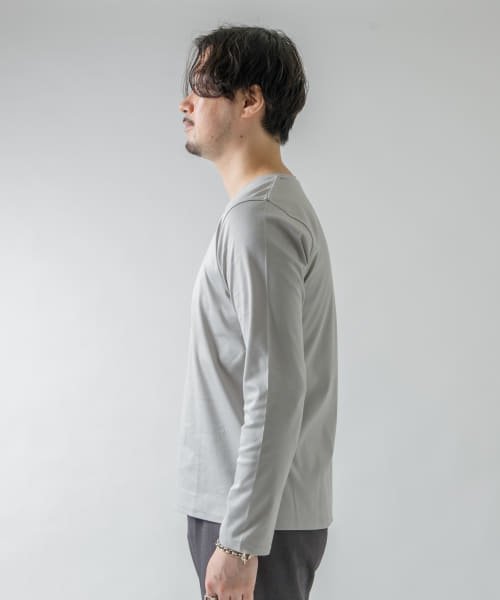 URBAN RESEARCH ROSSO(URBAN　RESEARCH　ROSSO（MEN）)/『MADE IN JAPAN』『XLサイズあり』シルケットスムースロングTシャツ/img62