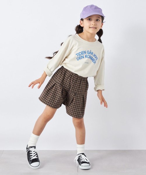 SHIPS any WOMEN(シップス　エニィ　ウィメン)/【SHIPS any別注】MONMIMI:プリント 長袖 Tシャツ<KIDS>/img13