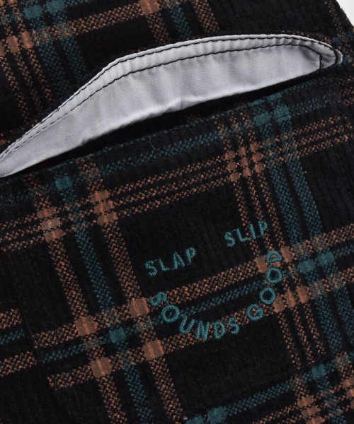 SLAP SLIP(スラップスリップ)/チェック 無地 ロゴ モンスター 刺繍 サロペット (80~110cm)/img18