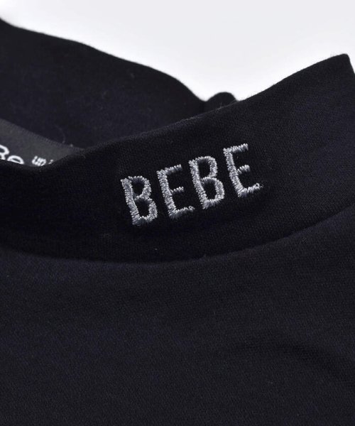 BeBe(ベベ)/コットン スムース チビ ハイネック Tシャツ (100~150cm)/img05
