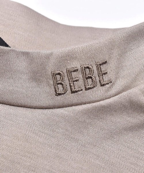 BeBe(ベベ)/コットン スムース チビ ハイネック Tシャツ (100~150cm)/img10