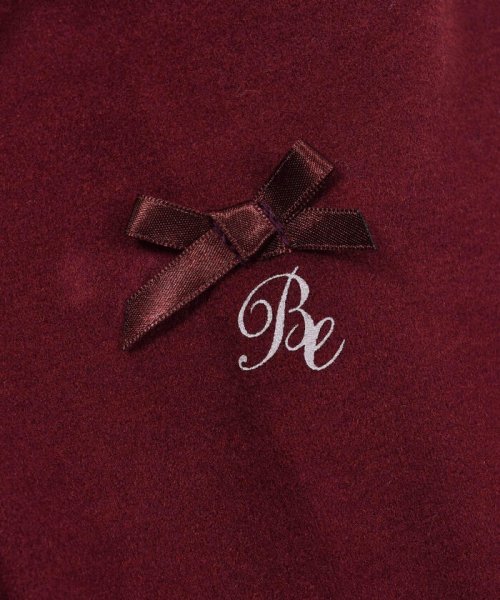 BeBe(ベベ)/日本製 ミップ ストレッチ スウェード ハイネック Tシャツ (80~150cm/img07