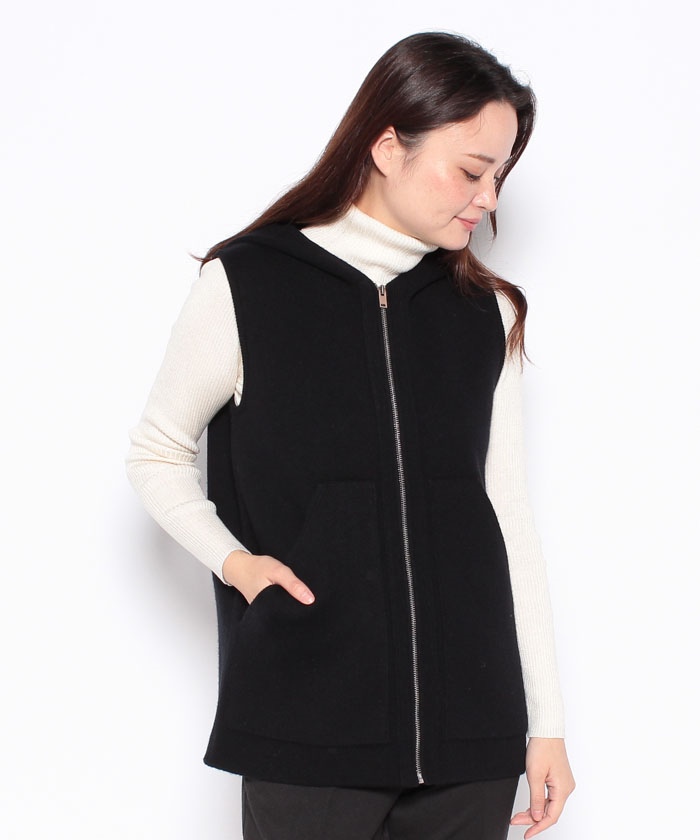 ベスト LANA CASH HOODED VEST(504987978) | セオリー(Theory) - MAGASEEK