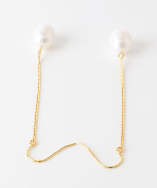 SMELLY(スメリー)/SMELLY so’　pearl chain pierce gld/img05