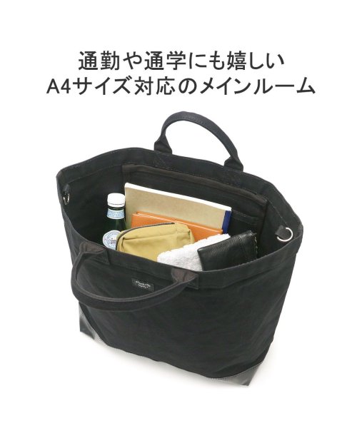 STANDARD SUPPLY(スタンダードサプライ)/スタンダードサプライ トートバッグ STANDARD SUPPLY YACHT TOTE M キャンバス A4 2WAY 斜めがけ 肩掛け 日本製 通勤 通学/img04