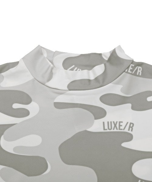 LUXSTYLE(ラグスタイル)/LUXE/R(ラグジュ)カモフラージュハイネックロンT/ロンT メンズ 長袖Tシャツ ハイネック 迷彩 カモフラ 総柄 ロゴ/img11