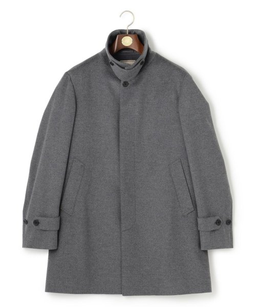ウールカシミヤビーバーステンカラーコート 