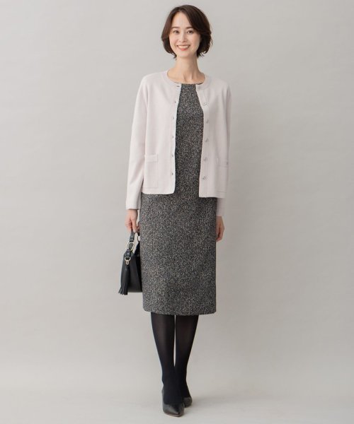 ミラノリブ ニット ノーカラージャケット ニット ミラノリブ ノーカラージャケット EIM2015260991(15510円)