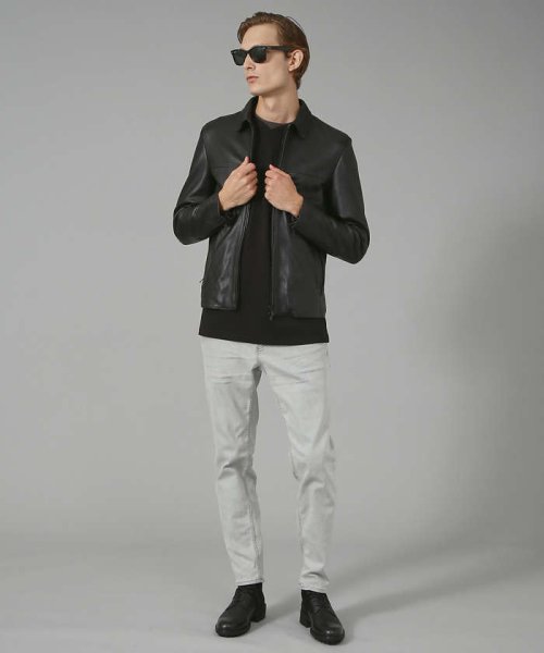 ラムレザーシングルライダース モデル：H186 B92 W77 H89