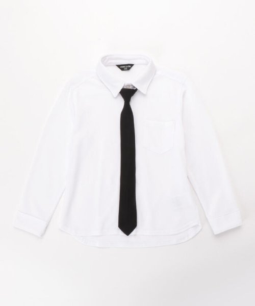 COMME CA ISM KIDS(コムサイズム（キッズ）)/ネクタイ付き　長袖シャツ(100－130cm)/img05