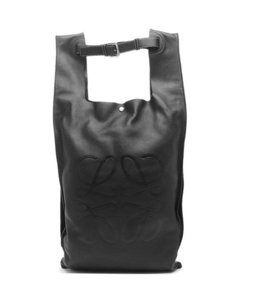 ロエベ トートバッグ ショッパー バックパック ブラック メンズ レディース LOEWE 31777AA90 1100 LOEWE ロエベ トートバッグ ショッパー バックパック ブラック メンズ レディース 31777AA90