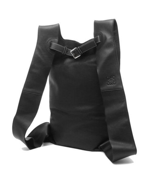 ロエベ トートバッグ ショッパー バックパック ブラック メンズ レディース LOEWE 31777AA90 1100 LOEWE ロエベ トートバッグ ショッパー バックパック ブラック メンズ レディース 31777AA90