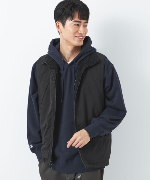 セール グリーンレーベルリラクシング Green Label Relaxing 別注 Daiwa Green Label Relaxing ボア フリース リバーシブル ベスト Magaseek