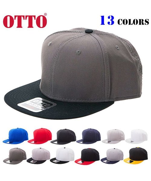 BACKYARD FAMILY(バックヤードファミリー)/オット OTTO #125－1038 Cotton Twill Round Flat Visor/img01