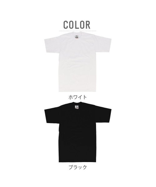 BACKYARD FAMILY(バックヤードファミリー)/PRO CLUB プロクラブ 101 半袖 クルーネック HEAVY WEIGHT Tシャツ/img09