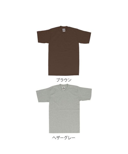 BACKYARD FAMILY(バックヤードファミリー)/PRO CLUB プロクラブ 101 半袖 クルーネック HEAVY WEIGHT Tシャツ/img10