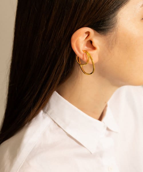 SMELLY(スメリー)/SMELLY so’　double circle earcuff gld/img06