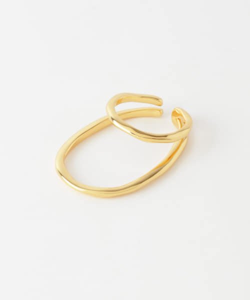 SMELLY(スメリー)/SMELLY so’　double circle earcuff gld/img10
