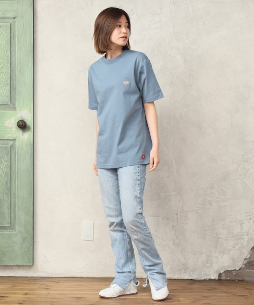 ALWAYS GOOD TIME NEW BASIC STORE(オールウェイグッドタイムニューベーシックストア)/【DICKIES/ディッキーズ】ワンポイントロゴ ミニワッペン クルーネックTシャツ/img25