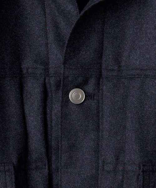 SHIPS STANDARD: ウール サキソニー トラッカージャケット STANDARD ウール サキソニー 品番