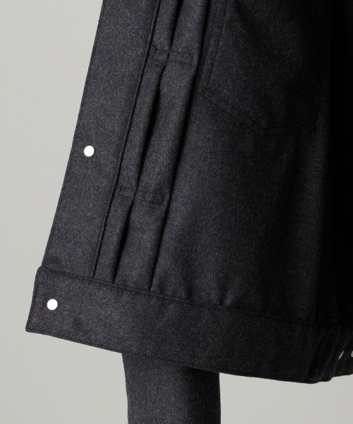 SHIPS STANDARD: ウール サキソニー トラッカージャケット STANDARD ウール サキソニー 品番