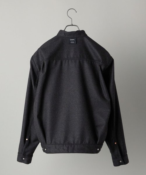 SHIPS STANDARD: ウール サキソニー トラッカージャケット STANDARD ウール サキソニー 品番