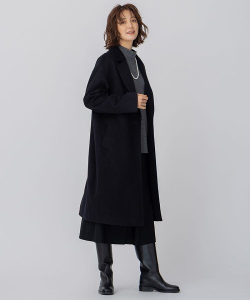 【CLASSY.1月号掲載】ウールカシミヤビーバー チェスターコート ウールカシミヤビーバー 品番 コート