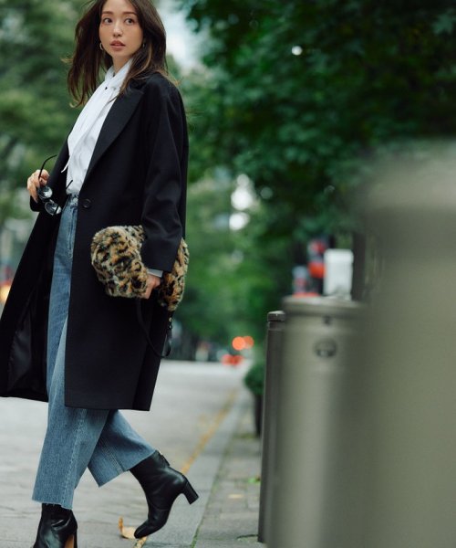 【CLASSY.1月号掲載】ウールカシミヤビーバー チェスターコート ウールカシミヤビーバー 品番 コート