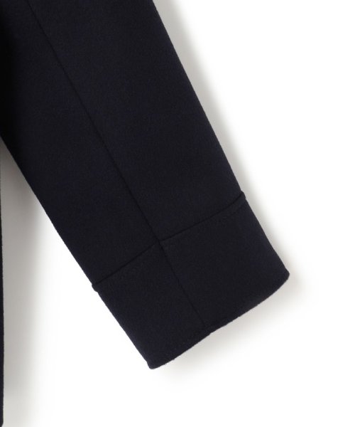 【CLASSY.1月号掲載】ウールカシミヤビーバー フード付き ショートコート ウールカシミヤビーバー コート 品番