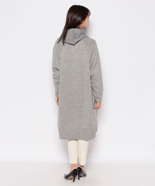 ニットドッキング フードリバーコート 