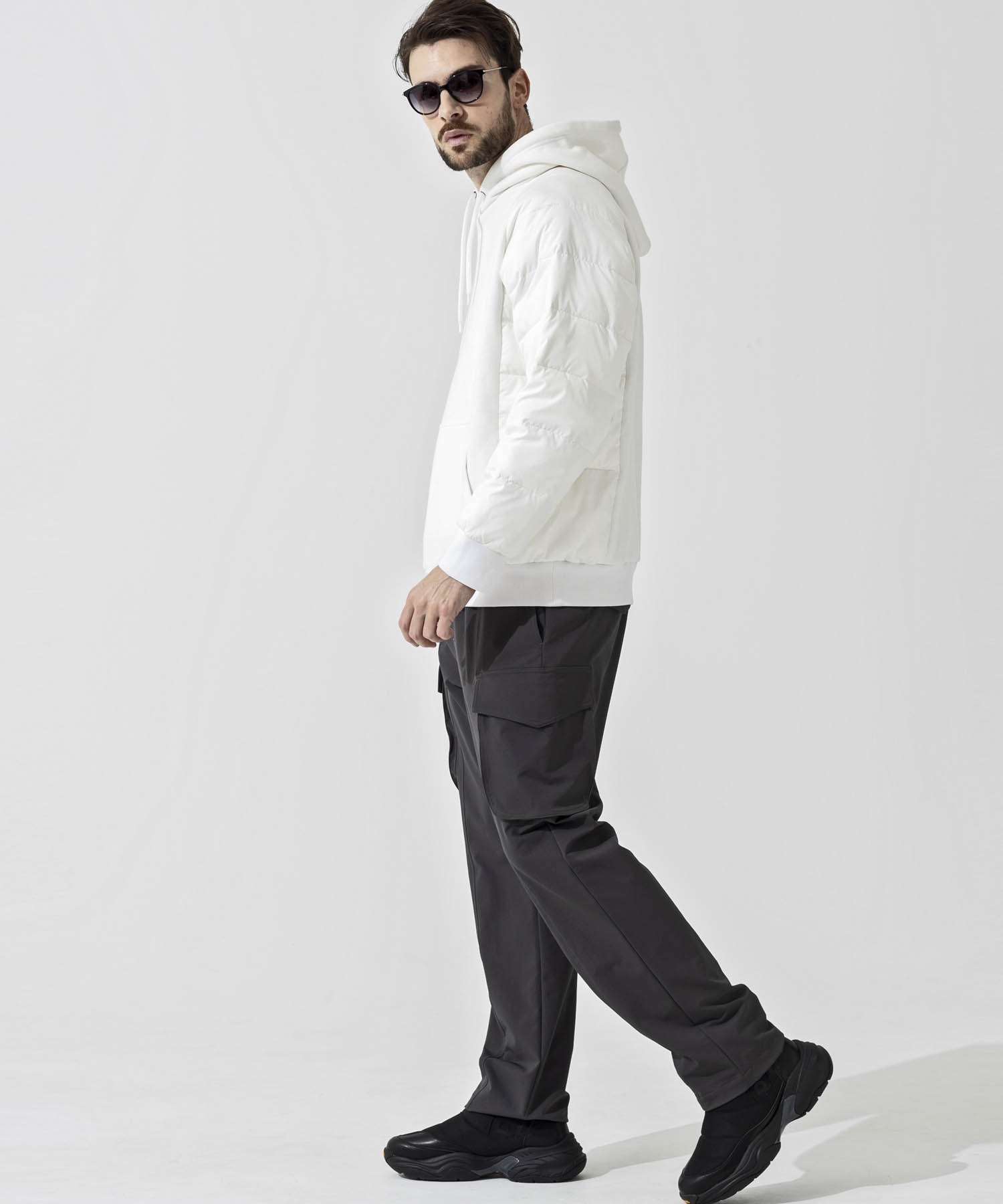 phenix(プラスフェニックス)Side Down Zip Hoodie サ(505000956